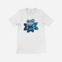 Image 4 of 4 Hearts Tee Blue Dream