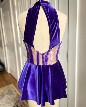 Image of "Enigma" Bustle Leotard - Made to Order