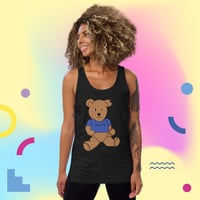 Image 9 of Benny In Blue Unisex Tank Top