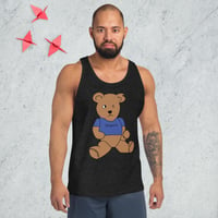 Image 14 of Benny In Blue Unisex Tank Top