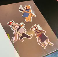 Image 2 of Kitchen Critters Sticker Sheet