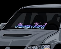 Image 1 of バナー WINDSHIELD BANNERS (FOR CAR AND OR WINDOW)