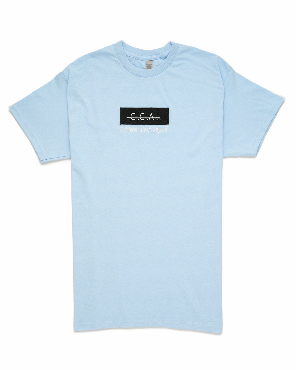 Image of C.C.A. Patch Logo T-Shirt Light Blue