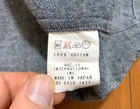 Image 7 of Dry Bones Japan indigo chambray Koiguchi shirt, size S (fits S/M)