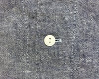 Image 5 of Dry Bones Japan indigo chambray Koiguchi shirt, size S (fits S/M)