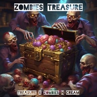 Zombies Treasure Sticker (Fem Auto)