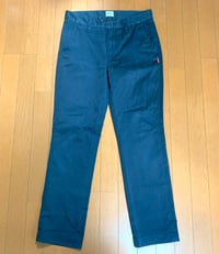 Image 1 of Wtaps 2014ss blue cotton chino trousers, size M (32 x 30)