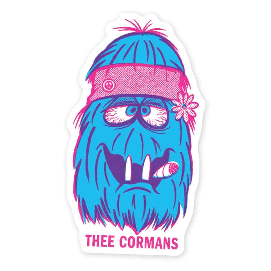 Image of Cormans Hippie Sticker