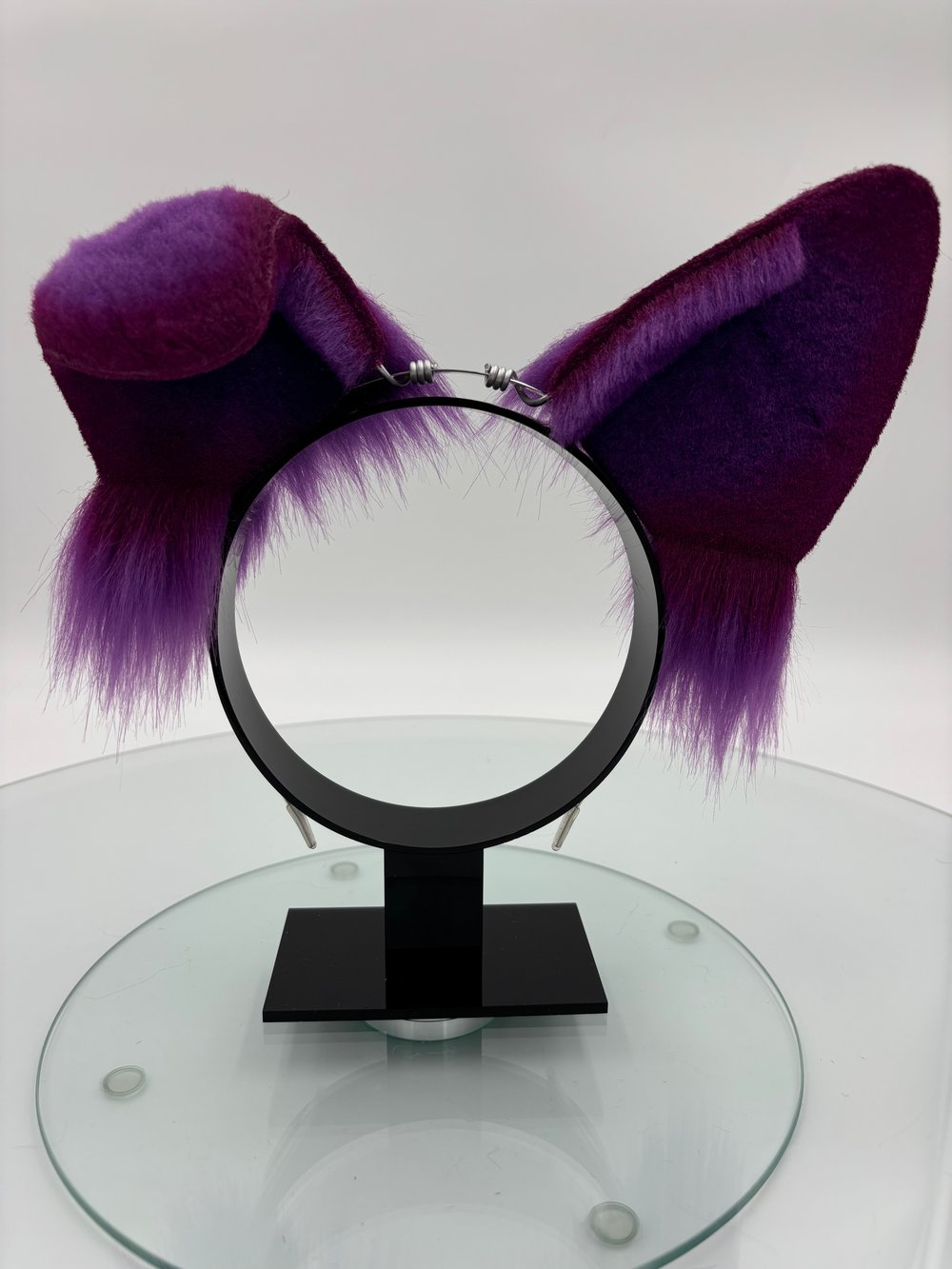 Image of Purple & Hot Pink Puppy Ears
