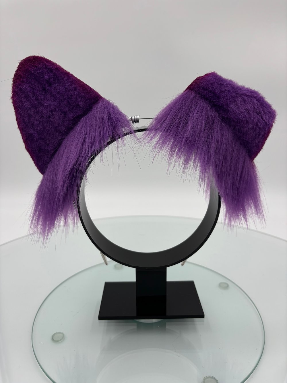 Image of Purple & Hot Pink Puppy Ears