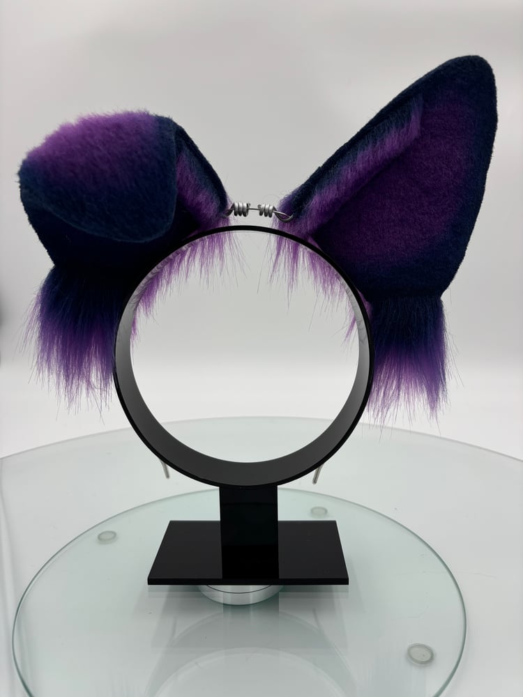 Image of Midnight Blue & Purple Puppy Ears 