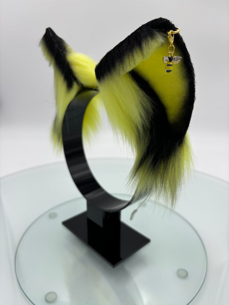 Image of Yellow & Black Cat Ears 