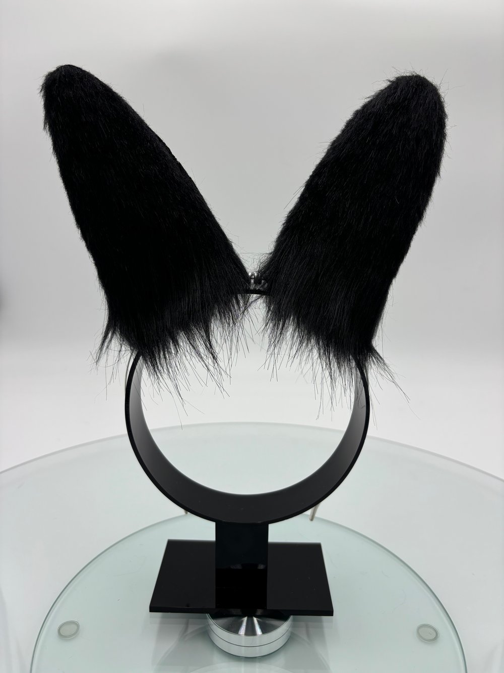 Image of Black Mini Bun Ears