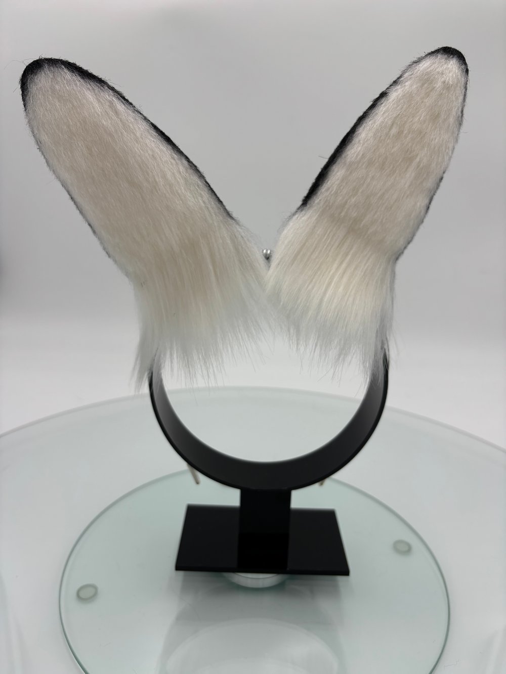 Image of White & Black Mini Bun Ears