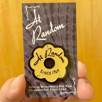 Image 1 of AT RANDOM Milwaukee 1.5" Butter Cookie Soft Enamel Pin