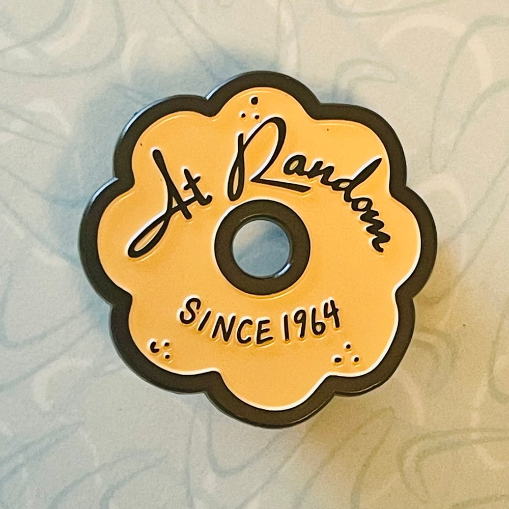 AT RANDOM Milwaukee 1.5" Butter Cookie Soft Enamel Pin