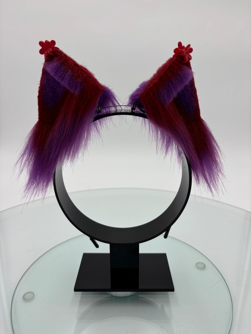 Image of Purple & Red Kitten Ears 