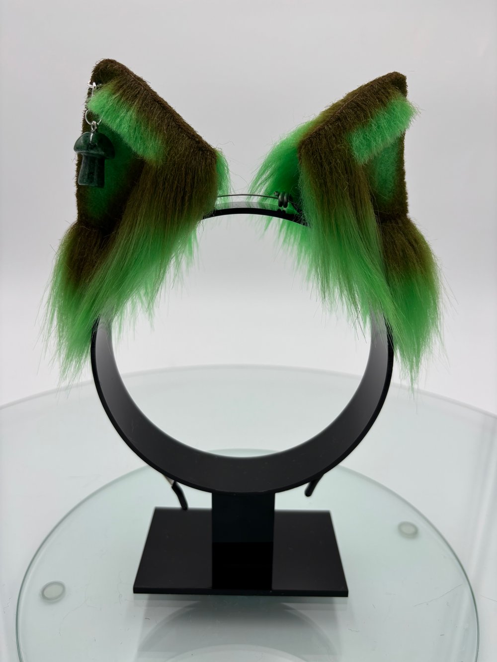 Image of Green & Brown Kitten Ears