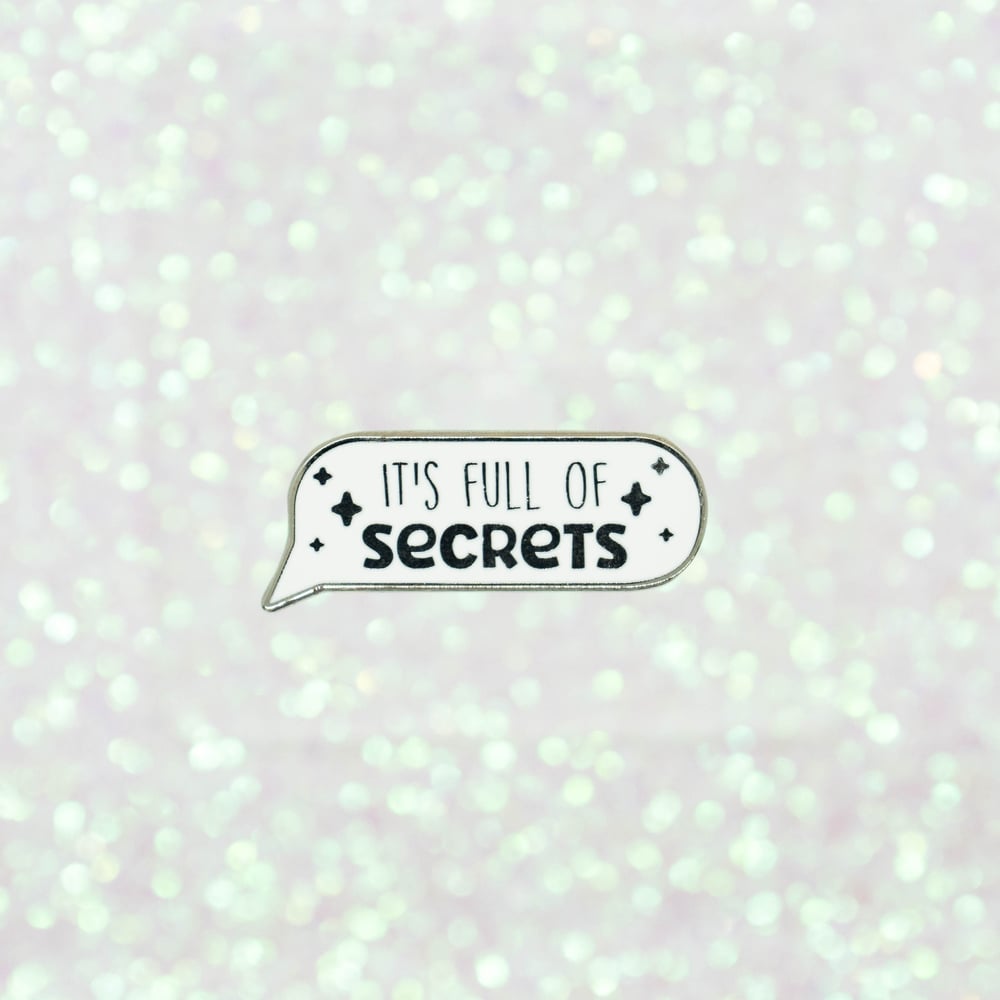 Its Full of Secrets Text Bubble