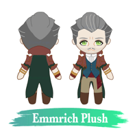 Image of Emmrich - Dragon Age Veilguard Inspired Plush