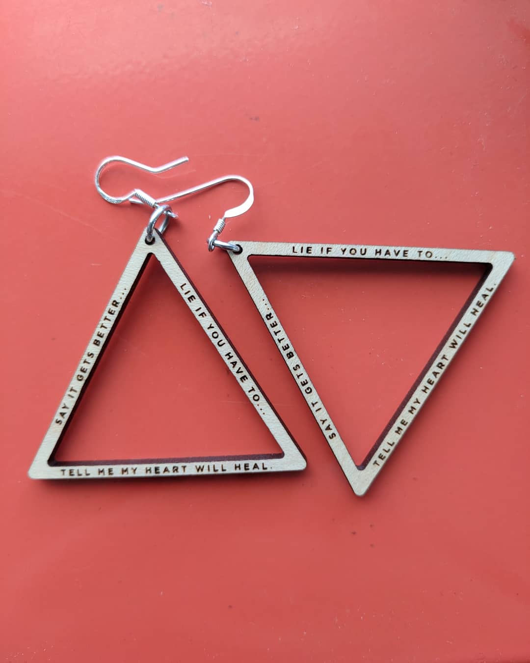 Image of "Say it Gets Better"  Earrings