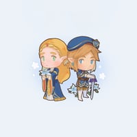 Image 2 of ⟡ BOTW Zelink Sticker⟡