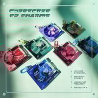 Image 1 of [PRE-ORDER] Cyber Core CD Charms - Honkai Star Rail Genshin Impact Hololive Persona 3