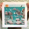 Enys Dodnan Gulls Large Print