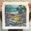 Kemyel Crease Chiffchaff Large Print