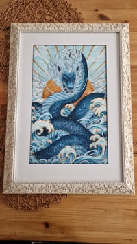 Image 3 of Ryujin Original painting (Framed) (reserved)