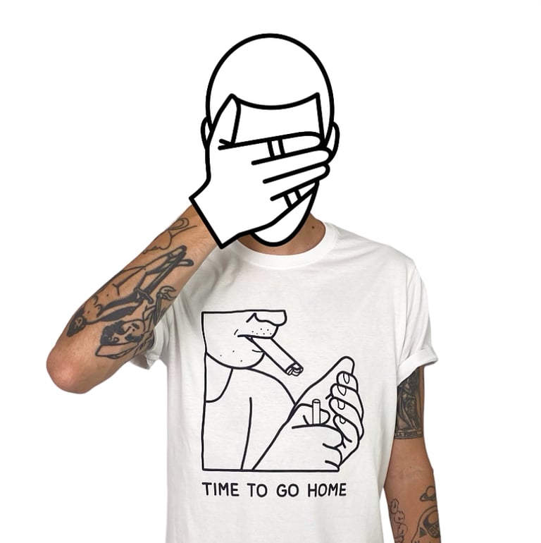 TIME TO GO HOME T-SHIRT (LIGHTER EDITION)