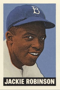 Image 1 of Jackie Robinson Postcard