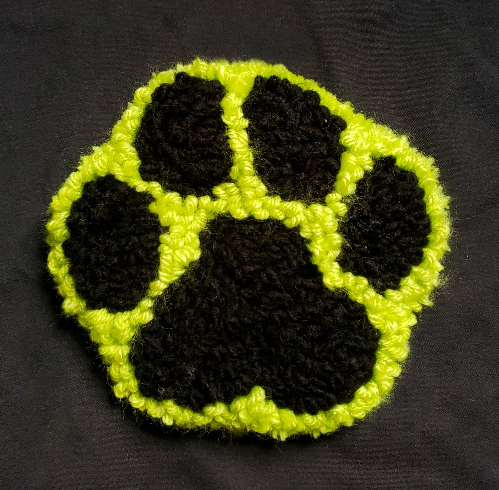 Image of Lime Green Paw