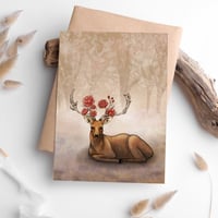Deer Postcard