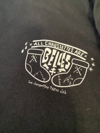 Image of T-shirt gris « All Chaussettes Are Belles »