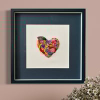 Image 3 of The Feather Collection Framed Embroidered Art