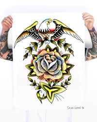Cross bones rose
