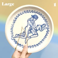 Image 2 of Plates - Kintsugi XXX Handpainted