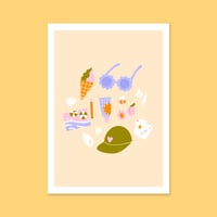 Print . Summer days
