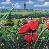 Castle Hill Summertime Original Canvas