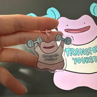 TRANSFORM Acrylic Charm