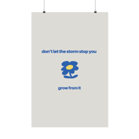 Flower Poster Dorm Room Decor Aesthetic Motivation
