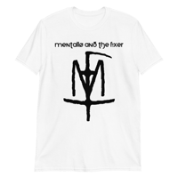 Mentallo & The Fixer 'Jagged Logo' t-shirt (White) 