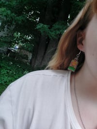 Image 2 of The Sun (Earrings and sticker)