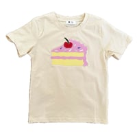Image 1 of Strawberry Cake Appliqué Tee 5T