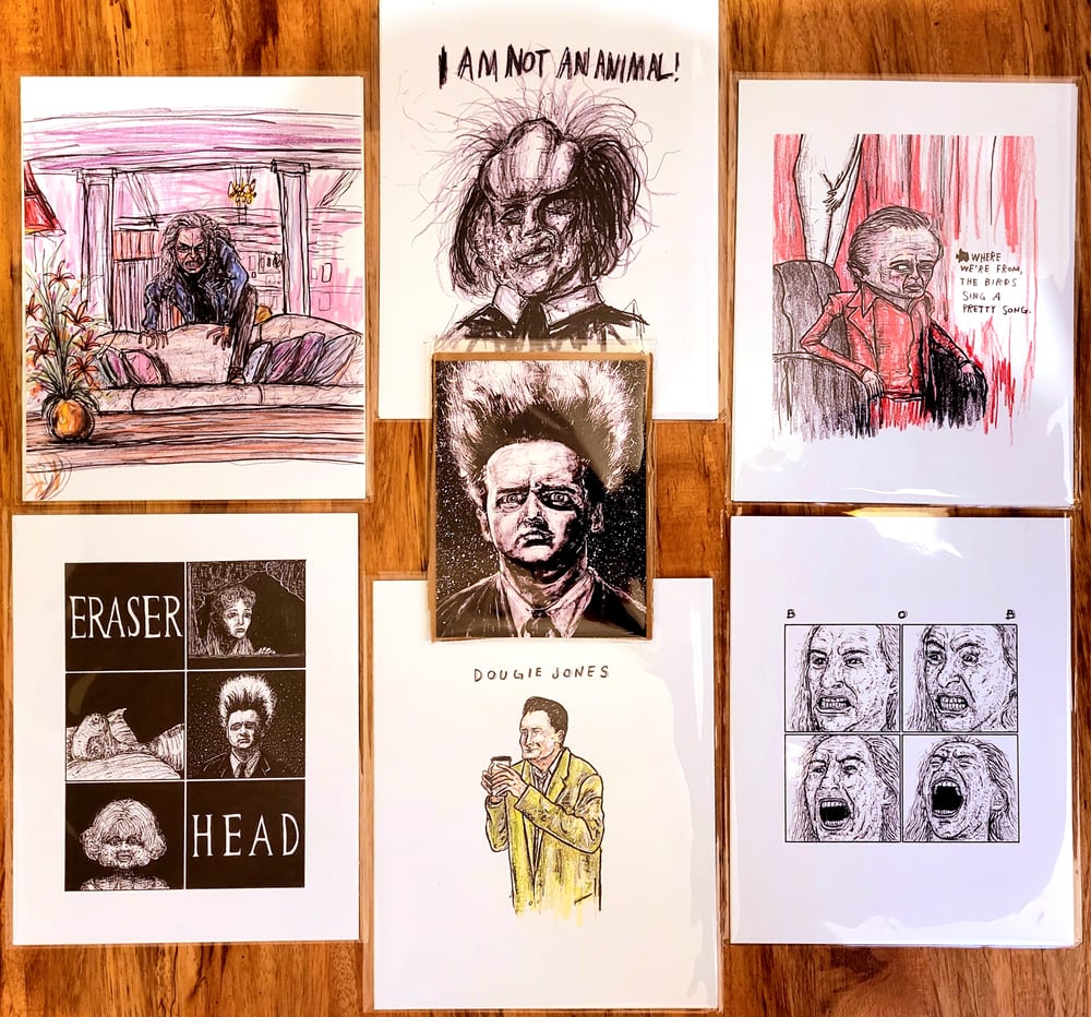 Image of DAVID LYNCH PRINT BUNDLE