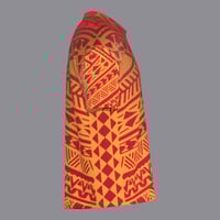 Image 4 of Maktown Red/ Yellow Faded Tribal Drifit Shirt