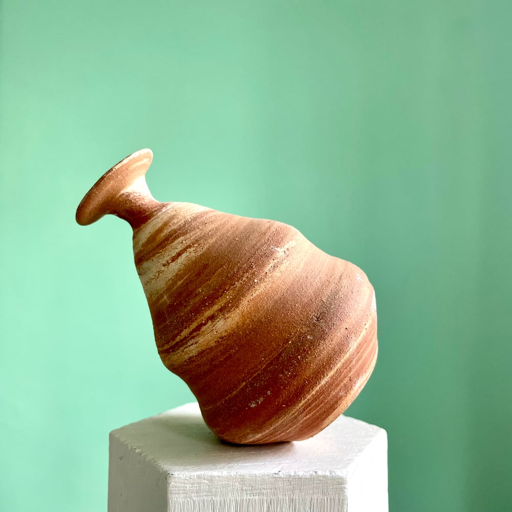 Image of Layered earth vase 