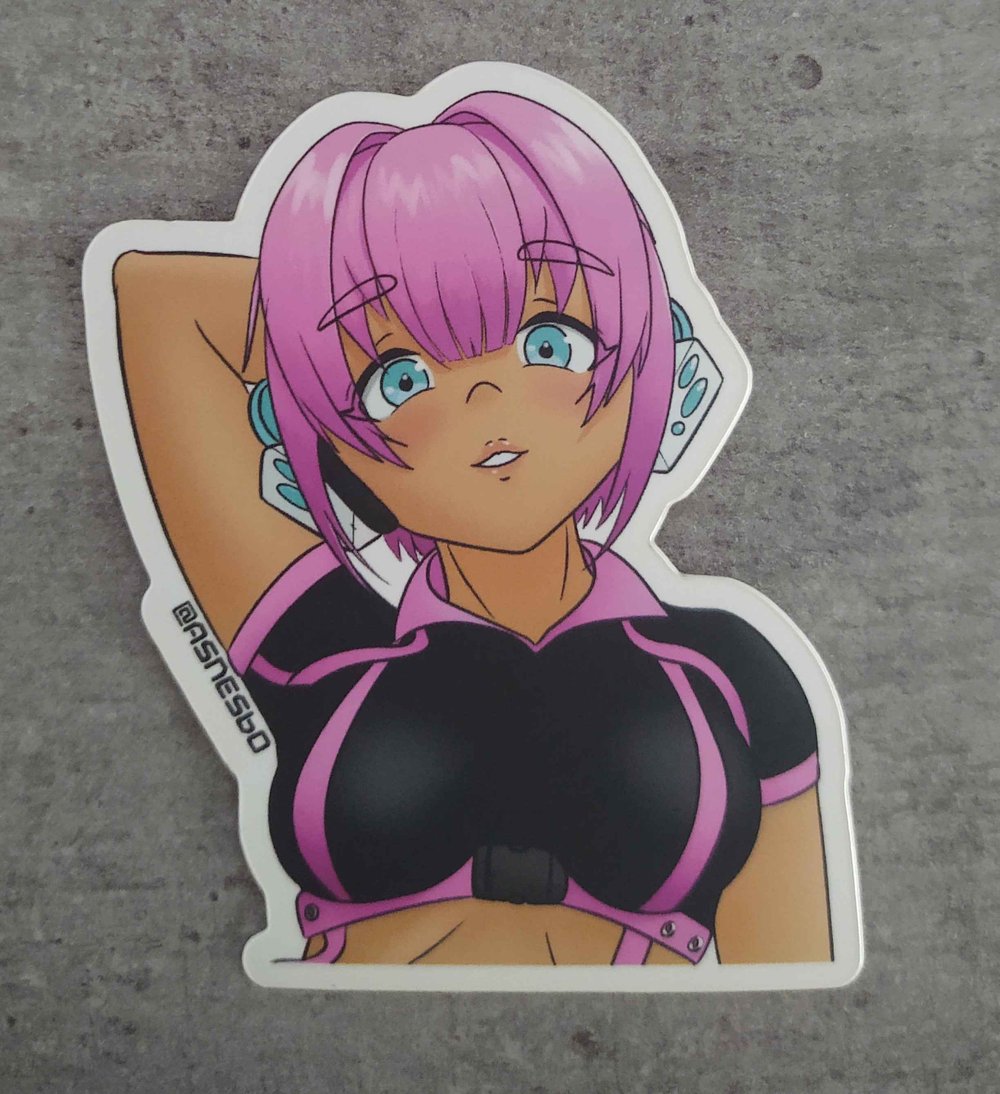 Image of DUB (OC) Die Cut Matte Vinyl Sticker - 2.5" x 3"