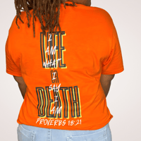 Image 3 of Proverbs 18:21 T-Shirt